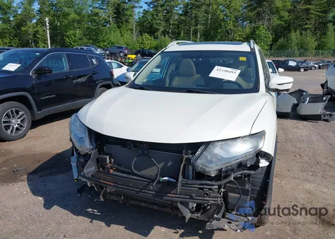 2016 Nissan Rogue Sl из США, поврежденный, VIN 5N1AT2MV2GC876344